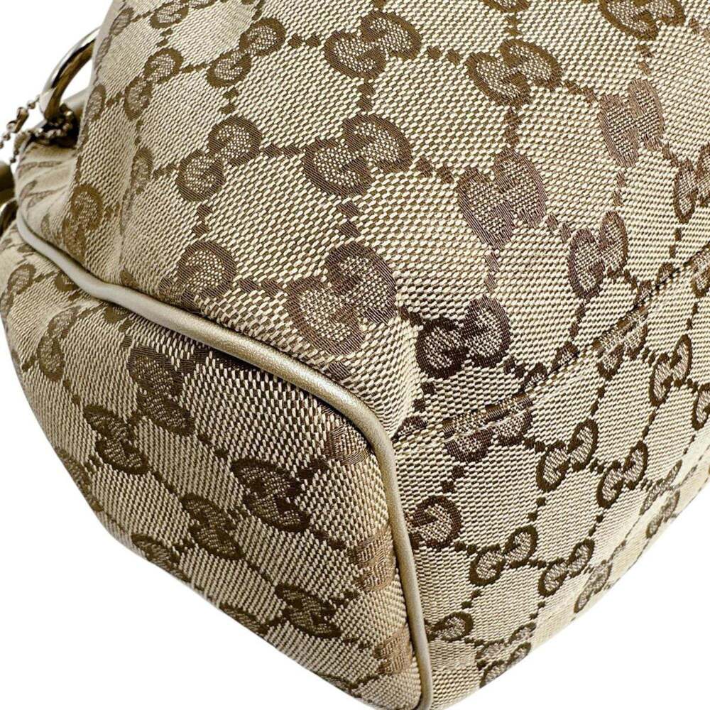 GUCCI Cream Canvas Tote Bag - Picture 7 of 16